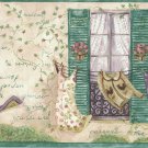 Laundry 7064-732B Wallpaper Border