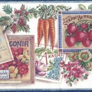 Flower Vegetables 594856 Wallpaper Border