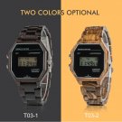 Bobo Bird Man's Wood Watch Luxury Brand Electronic Wooden Wristwatch