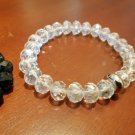 Clear ab crystal bracelets