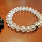 Clear ab crystal bracelets