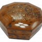 Octago-Box Handmade In Morocco, Cedar Wood Box For Jewelry, Essaouira
