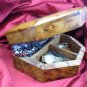Octago-Box Handmade In Morocco, Cedar Wood Box For Jewelry, Essaouira