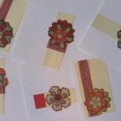 Simple Country Flowers Card Set (set of 6)