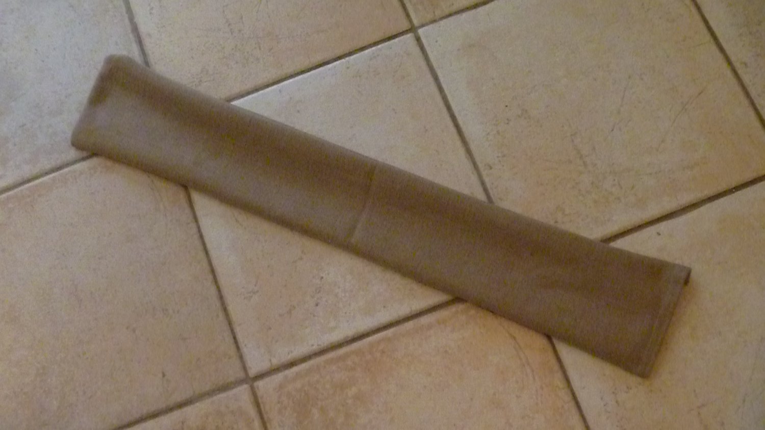 Handmade Beige Draft Blocker