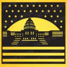 The white house of the United States, DXF File for CNC Machines