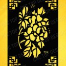 Outdoor Railing Panel Decorative Privacy Screen Flower for CNC