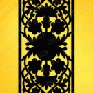 Decorative Privacy Screen Floral Pattern for cnc machine -dxf -eps -cdr -ai -svg