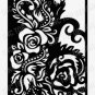 Outdoor Railing Panel Decorative Privacy Screen Flowers &acirc;�� EPS AI SVG DXF CDR