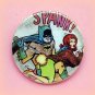 Batman spank - 1.5 inch pinback button, clip or magnet