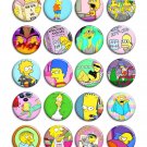 The Simpsons ~ CHOOSE 1 ~ - 1.5 inch pinback button, clip or magnet