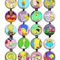The Simpsons ~ CHOOSE 1 ~ - 1.5 inch pinback button, clip or magnet