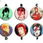 David Bowie ~ CHOOSE 1 ~ - 1.5 inch pinback button, clip or magnet