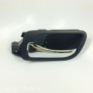 Front Left Chrome Lever Black Inside Door Handle for Honda Accord 2003-2007