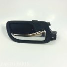 Rear Right Chrome Lever Black Inside Door Handle for Honda Accord 2003-2007