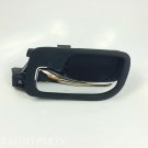 Rear Left Chrome Lever Black Inside Door Handle for Honda Accord 2003-2007