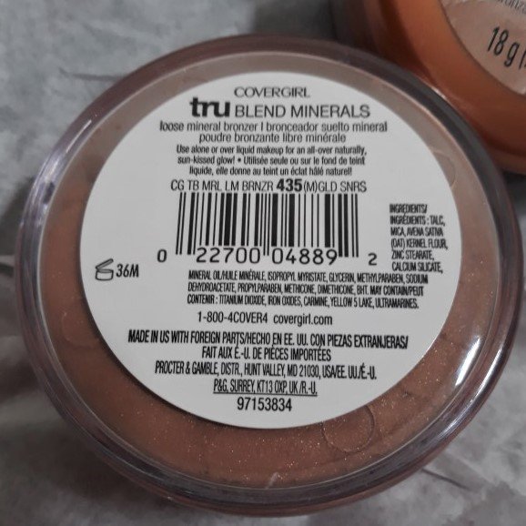 Covergirl trublend loose powder bronzer 435 Golden Sunrise