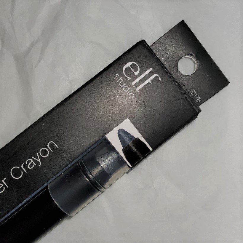 elf waterproof eyeliner crayon Gunmetal 81176 shimmer