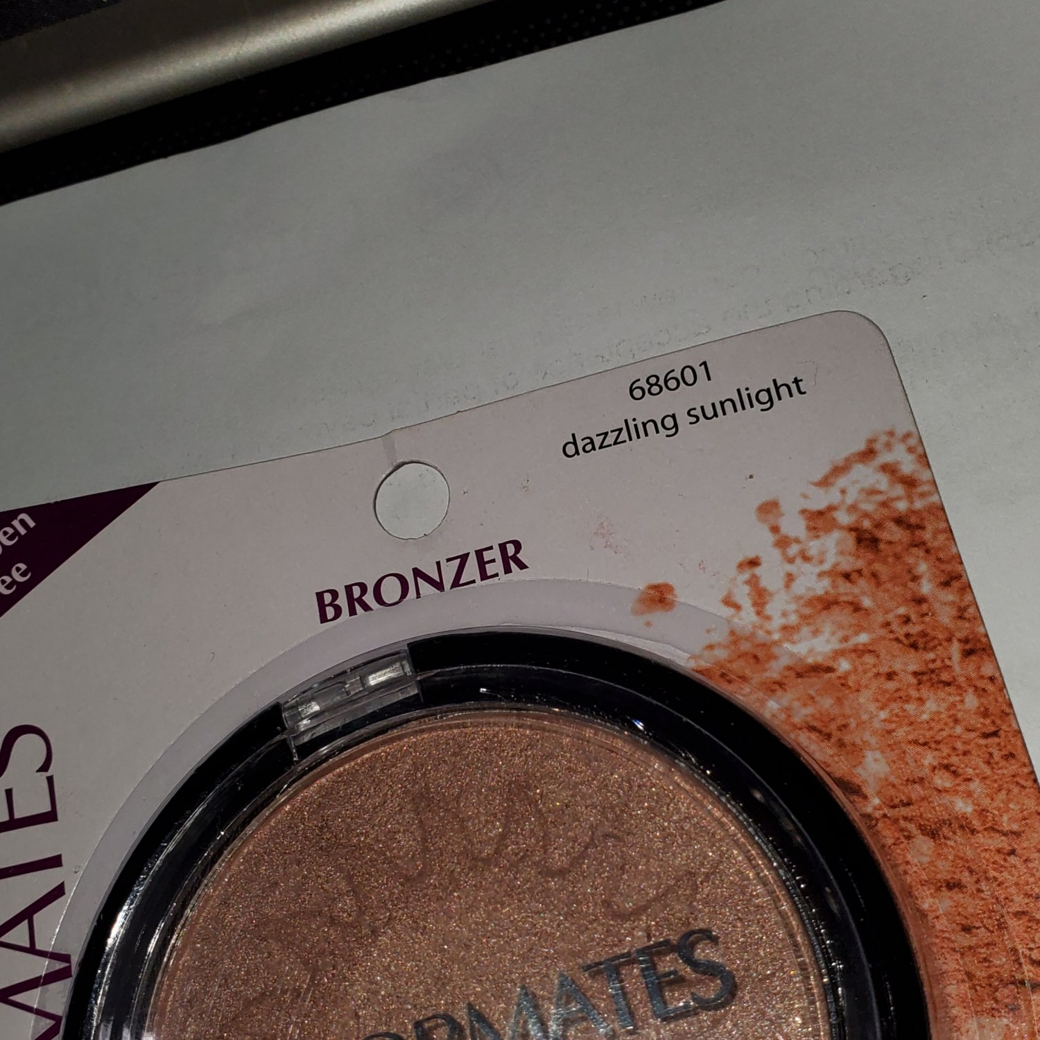 Dazzling Sunlight bronzer bronze shimmer powder Colormates
