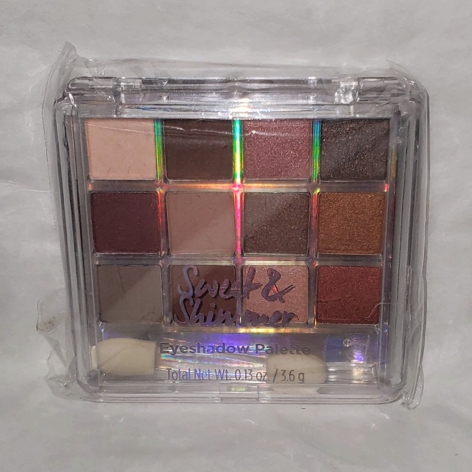 Sweet & Shimmer eyeshadow palette warm for Fall 12 color