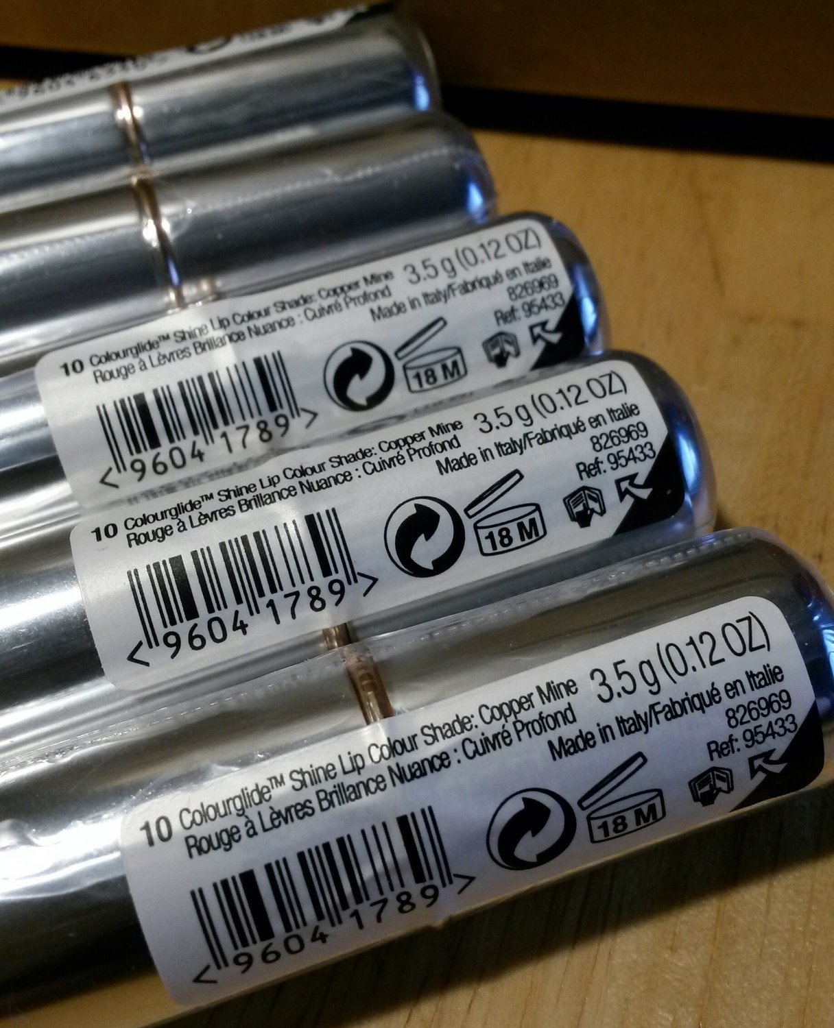 Body Shop Colour Glide lipstick 10 Copper Mine