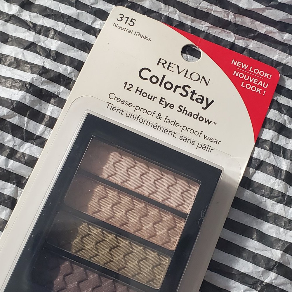 Revlon Colorstay eyeshadow quad 315 Neutral Khakis