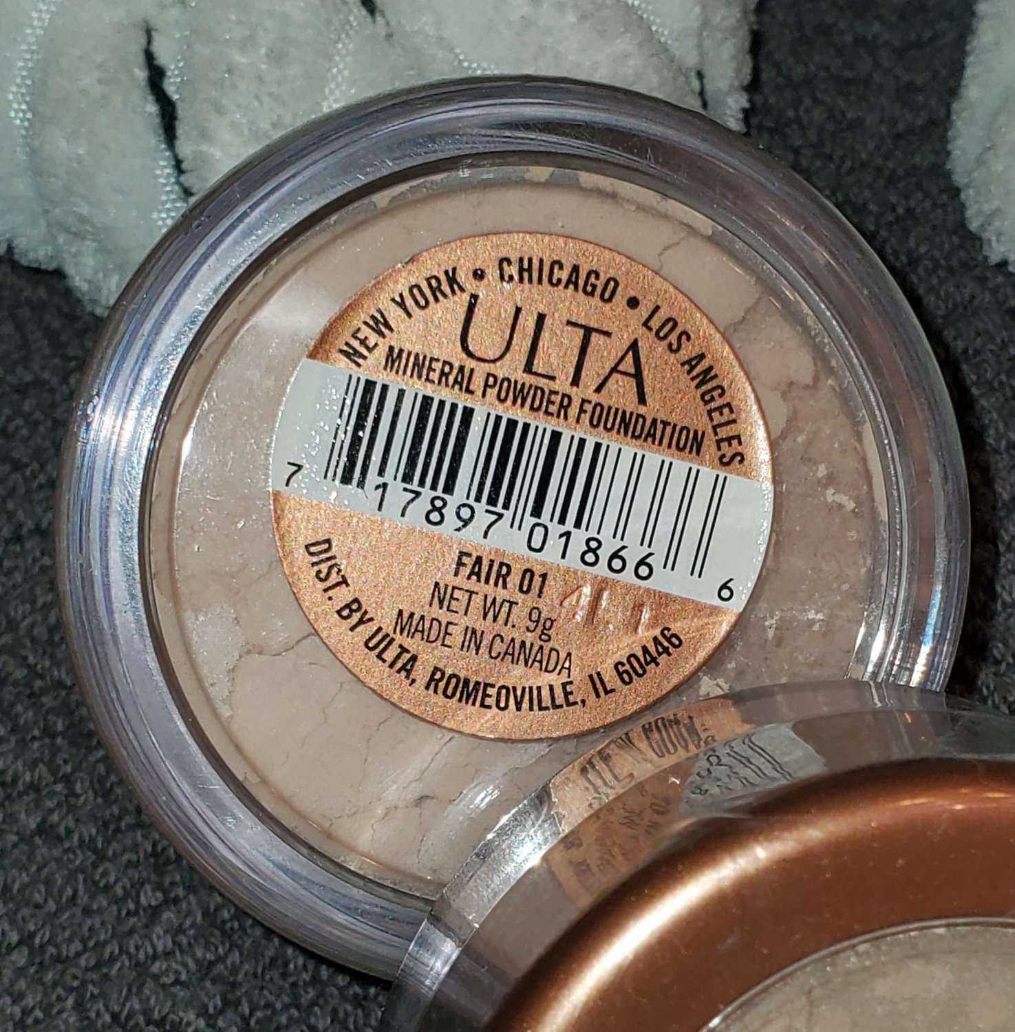 Ulta Minerals powder Foundation FAIR 01 sifter jar Price EA