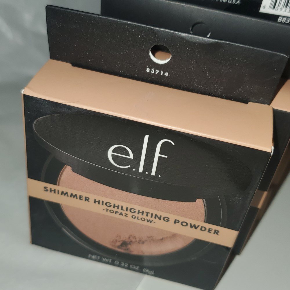 elf shimmer highlighting powder Topaz Glow 83714