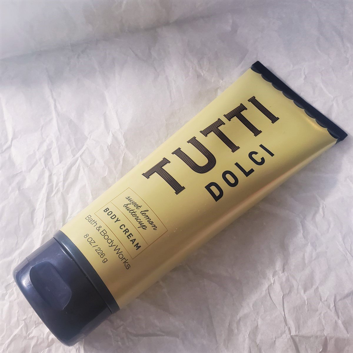 Bath & Body Works Tutti Dolci sweet lemon body cream LAST ONE