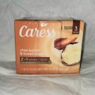 Caress shea butter & brown sugar soap Exfoliating 3 bars