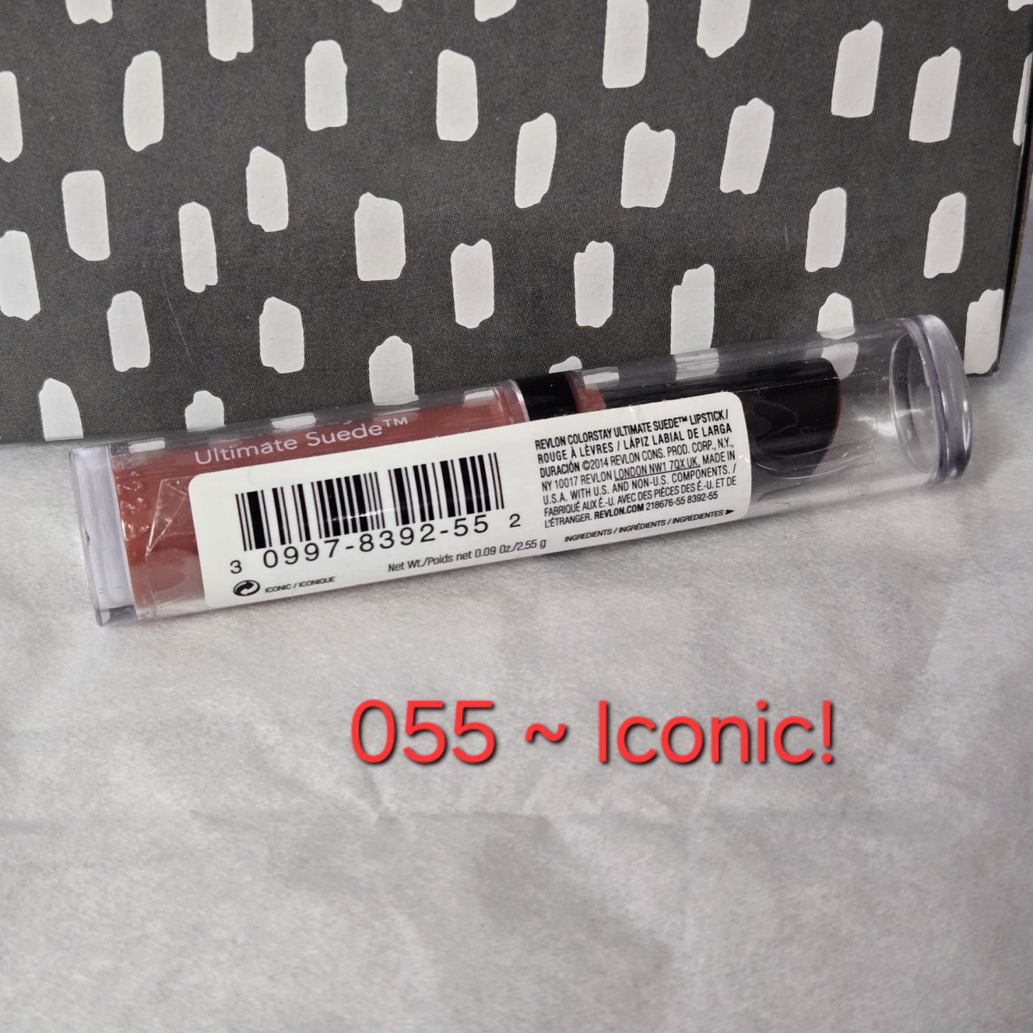 Revlon ColorStay ultimate suede lipstick 055 Iconic