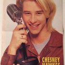 Double vintage poster- Chesney Hawkes and Amy Grant