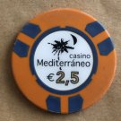Casino chip from Alicante 2,5€ Bicolor