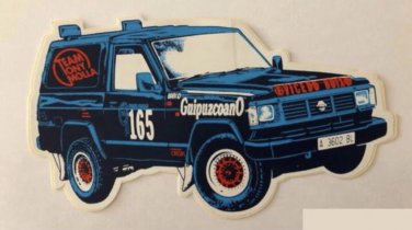 Classic Paris-Dakar sticker (new)