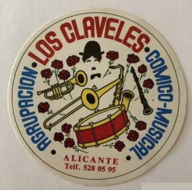 Los Claveles Musical Group Sticker (new)
