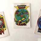 Lot of 3 classic skateboard stickers (new)