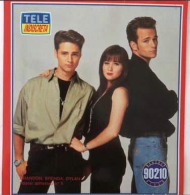 Beverly Hills- group adhesive poster (New)