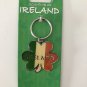 Ireland-clover metal keychain (new)