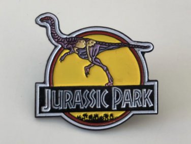 Jurassic Park metal pin (new)