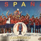 New Philatelic Sheet- Euro 2012 champion team
