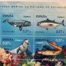New Philatelic Sheet from Spain- Endangered fauna