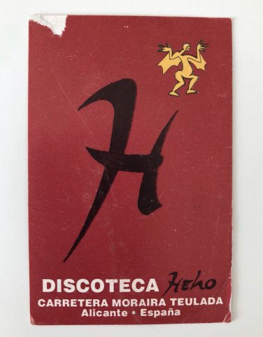 Flyer disco Heho