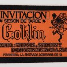Flyer disco Goblin- Aspe