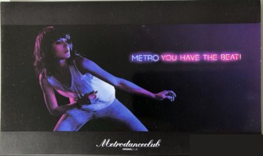 Flyer large size nightclub Metro # 2