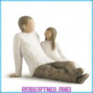Father and Daughter Willow Tree Figurine