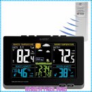 La Crosse Color-Display Weather Station with Wireless Outdoor Remote Sensore - Black, 308-1414MB-INT