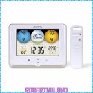 White Wireless Acurite Forecaster, 01123M