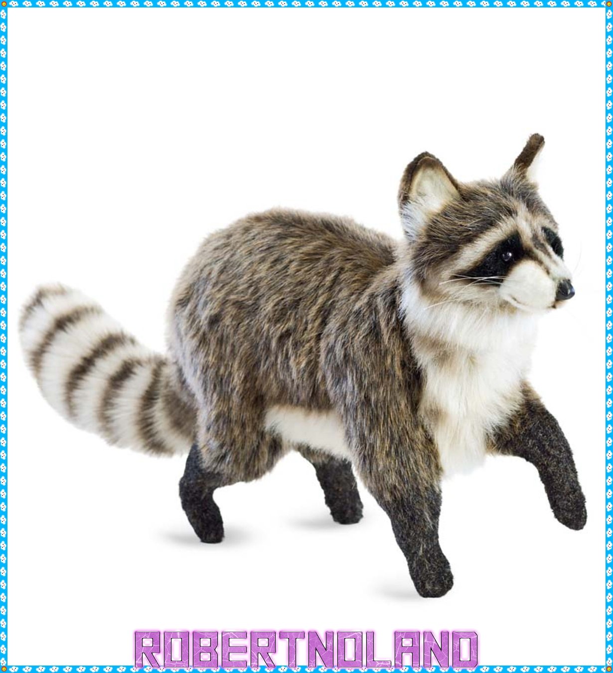 Posable 18" Raccoon