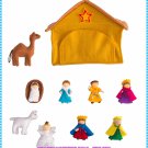 Nativity Halfpenny Dolls