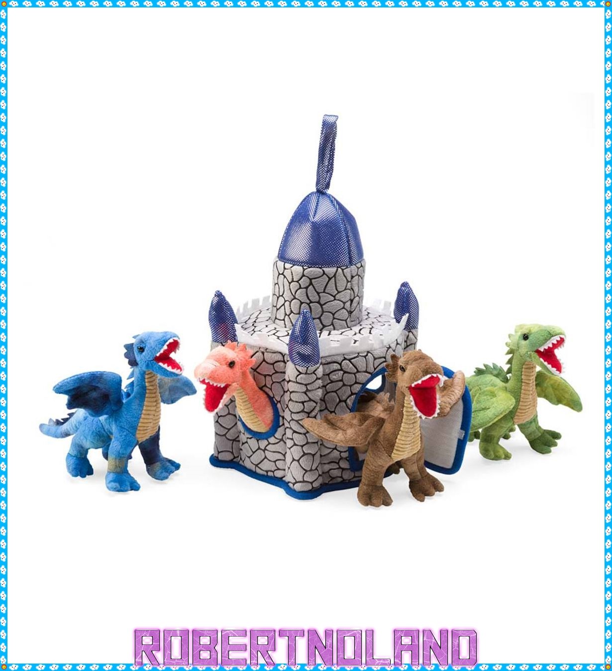 Plush Dragon Playset
